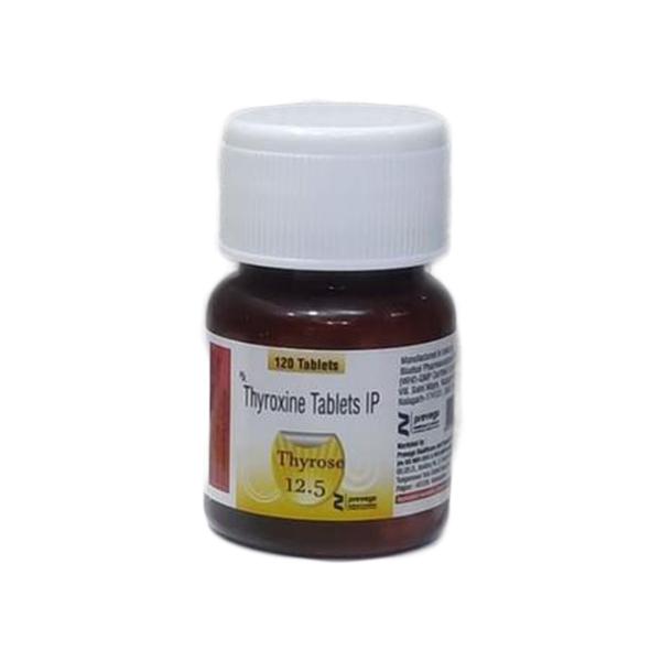 THYROSE 12.5mg Tablet 120's