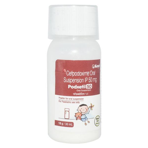 Podxetil 50 Mixed Fruit Flavour Oral Suspension 30ml