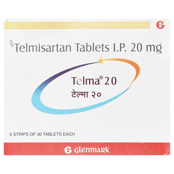 Telma 20mg Tablet 30'S