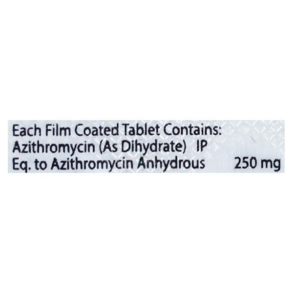 AZIRAPID 250mg Tablet 6's