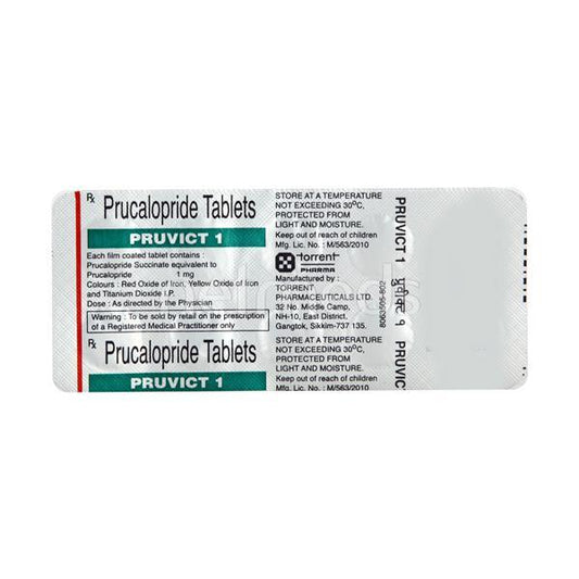 Pruvict 1mg Tablet 10'S