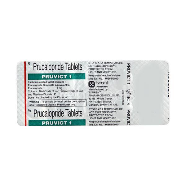 Pruvict 1mg Tablet 10'S