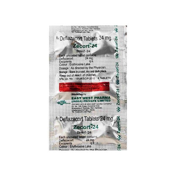 Zecort 24mg Tablet 6'S - Global Surgicals