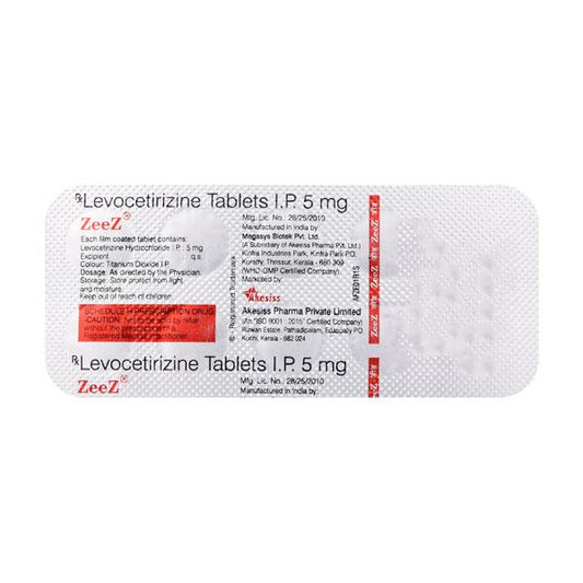 Zeez Tablet 10'S - Global Surgicals