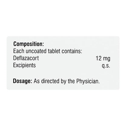 ZEFCORT 12 Tablet 10's - Global Surgicals
