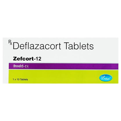ZEFCORT 12 Tablet 10's - Global Surgicals