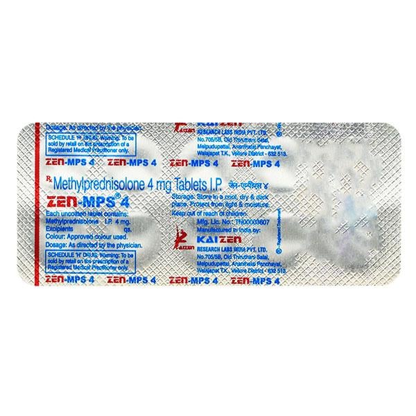 ZEN MPS 4 Tablet 10's - Global Surgicals
