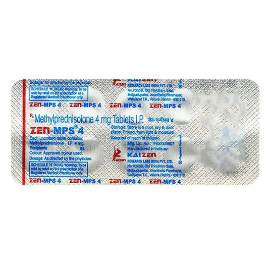 ZEN MPS 4 Tablet 10's - Global Surgicals