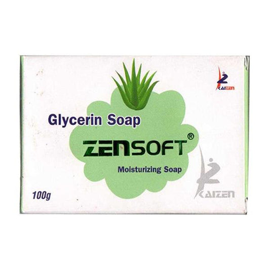 ZENSOFT MOISTURIZING Soap 100gm - Global Surgicals