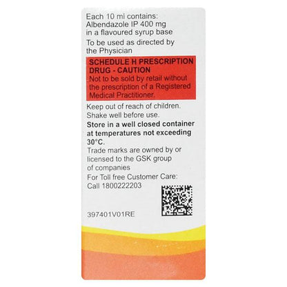 ZENTEL Suspension 10ml - Global Surgicals