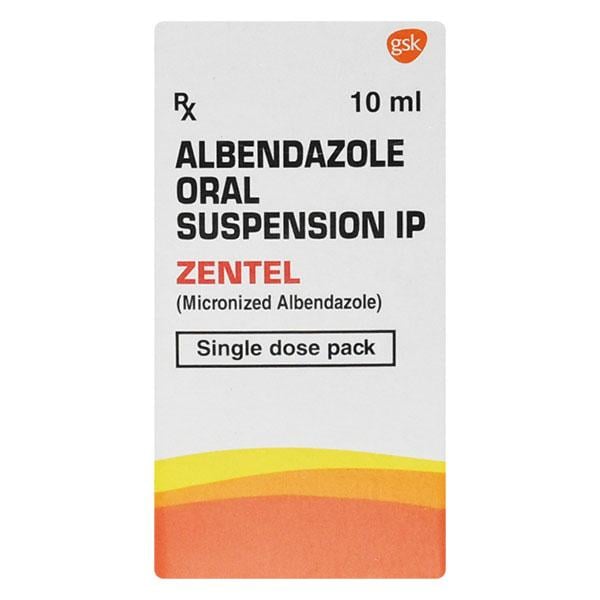 ZENTEL Suspension 10ml - Global Surgicals