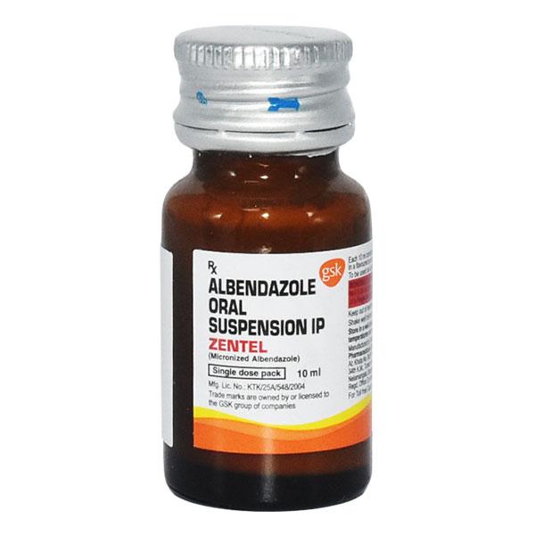 ZENTEL Suspension 10ml - Global Surgicals