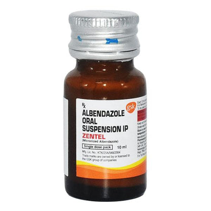 ZENTEL Suspension 10ml - Global Surgicals
