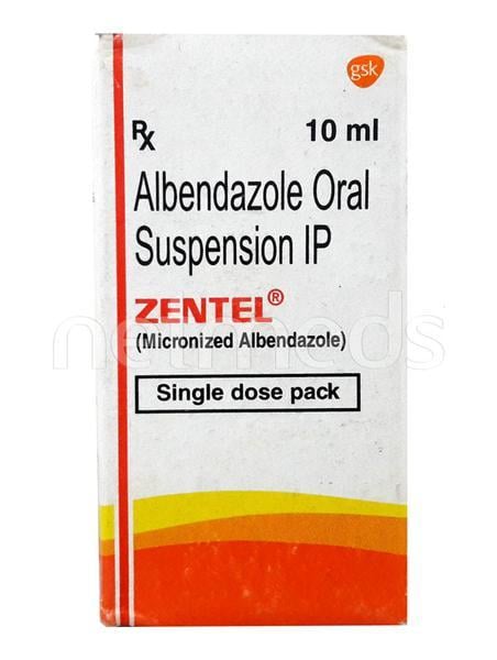Zentel Syrup 10ml (N) - Global Surgicals