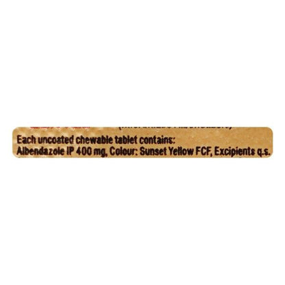 Zentel Tablet 1'S - Global Surgicals
