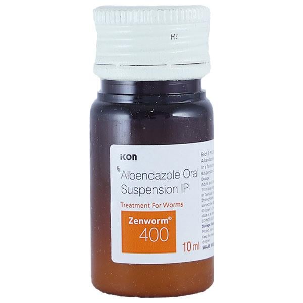 ZENWORM 400 Suspension 10ml - Global Surgicals