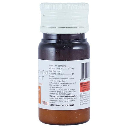 ZENWORM 400 Suspension 10ml - Global Surgicals