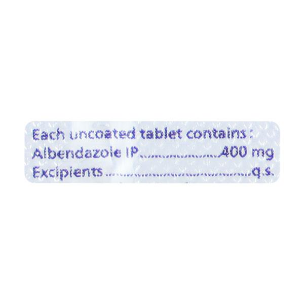 ZENWORM 400mg Tablet 1's - Global Surgicals