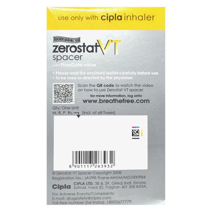 Zerostat VT Spacer Device 1's - Global Surgicals