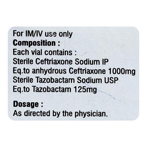 CEFTAVAG TZ Injection 1's