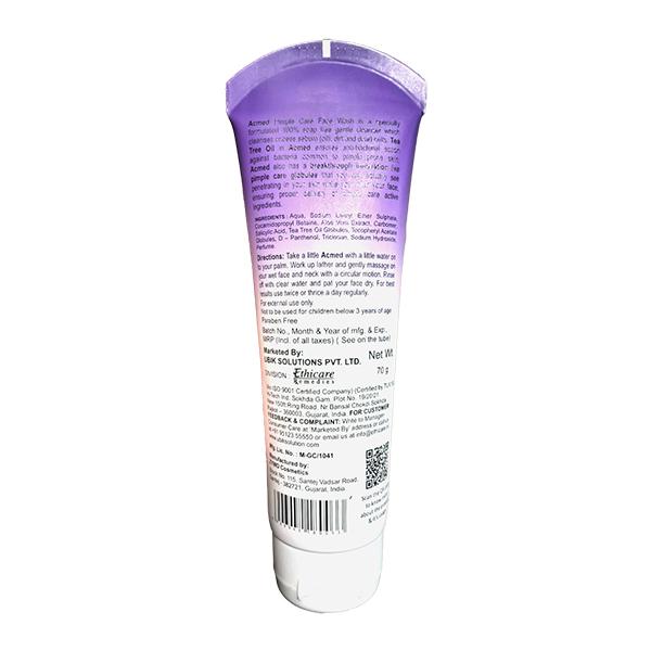 ACMED GENTLE PIMPLE CARE FOR OILY & ACNE PRONE SKIN Face Wash 70g