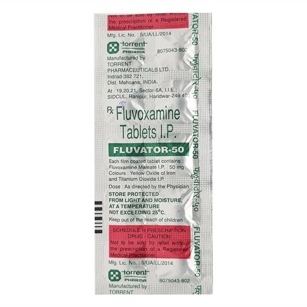 Fluvator 50mg Tablet 10'S