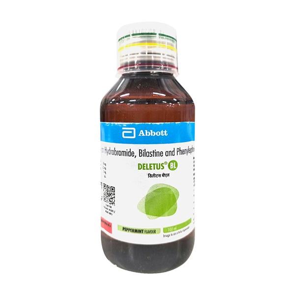 DELETUS BL PEPPERMINT FLAVOUR Syrup 100ml