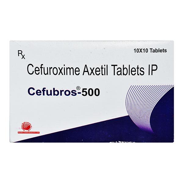 CEFUBROS 500 Tablet 10's