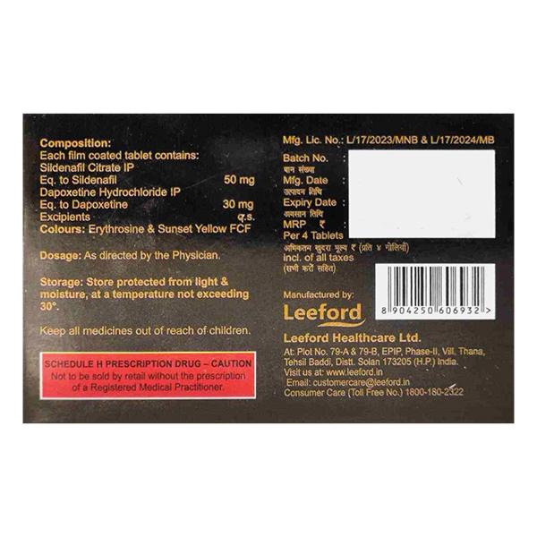 LONG DRIVE GOLD Tablet 4's