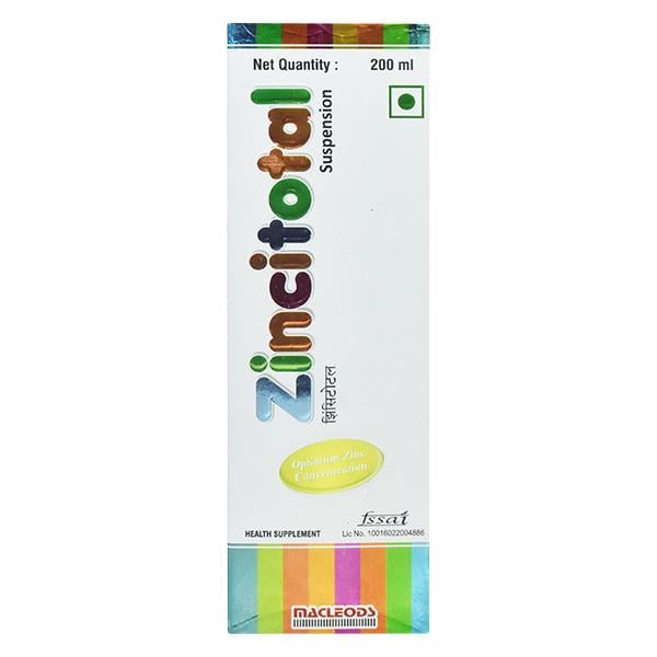 Zincitotal Suspension 200ml - Global Surgicals