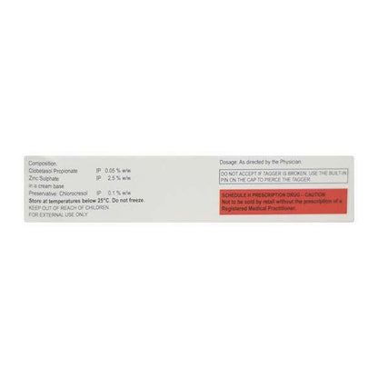 Zincoderm Cream 15gm - Global Surgicals