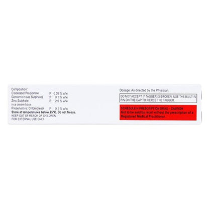 Zincoderm G Cream 15gm - Global Surgicals