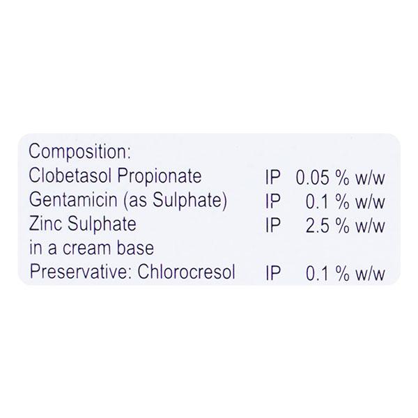 Zincoderm G Cream 15gm - Global Surgicals