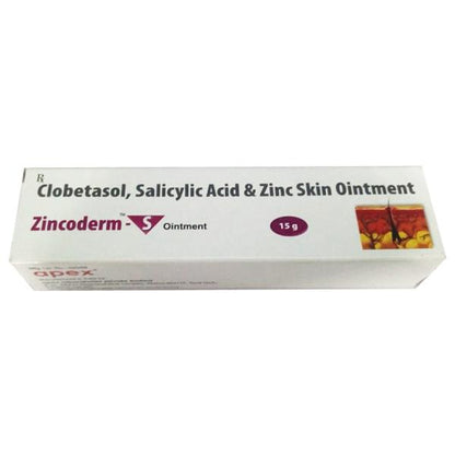 Zincoderm S Ointment 15gm - Global Surgicals