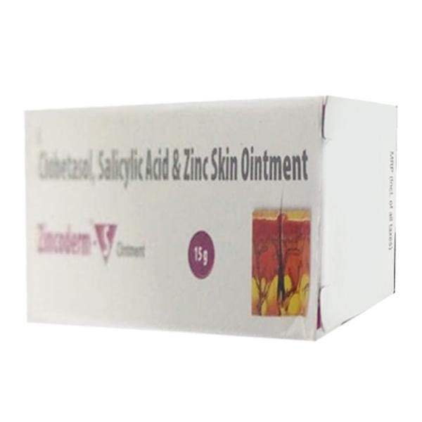Zincoderm S Ointment 15gm - Global Surgicals