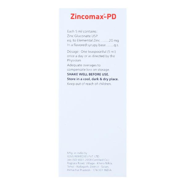 ZINCOMAX PD Syrup 60ml - Global Surgicals