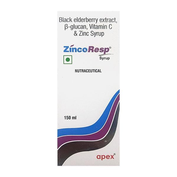 ZINCORESP Syrup 150ml - Global Surgicals