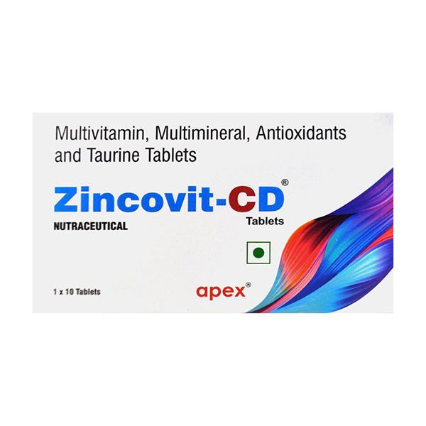 ZINCOVIT CD Tablet 10's - Global Surgicals