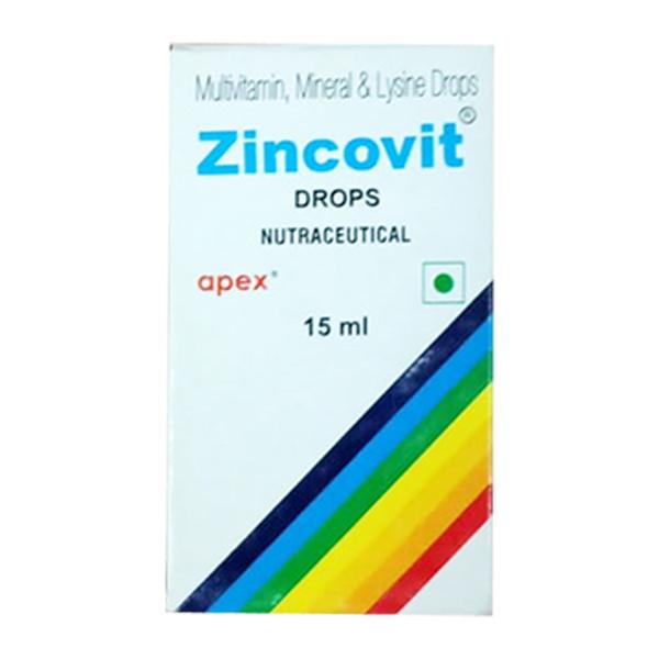 Zincovit Drops 15ml - Global Surgicals