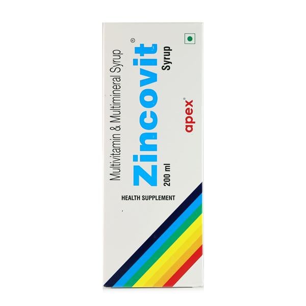 Zincovit Syrup 200ml - Global Surgicals