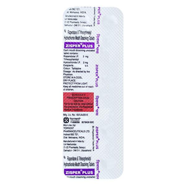 Zisper Plus Tablet 10'S - Global Surgicals