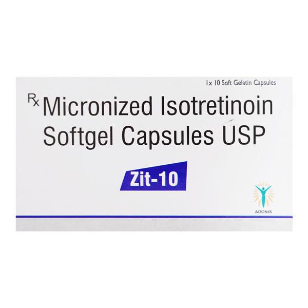 ZIT 10 Capsule 10's - Global Surgicals