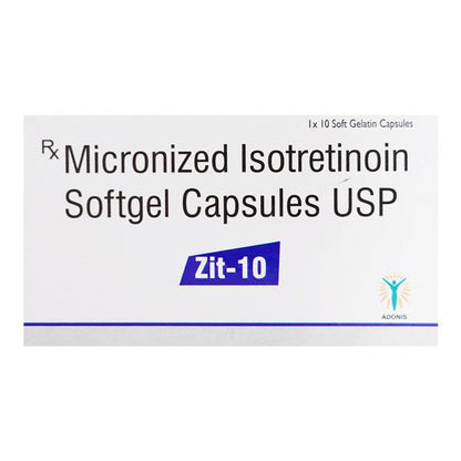 ZIT 10 Capsule 10's - Global Surgicals