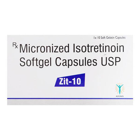 ZIT 10 Capsule 10's - Global Surgicals