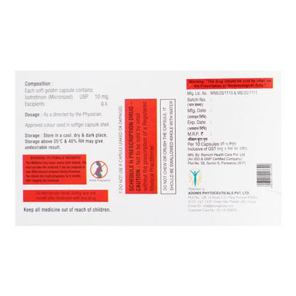 ZIT 10 Capsule 10's - Global Surgicals