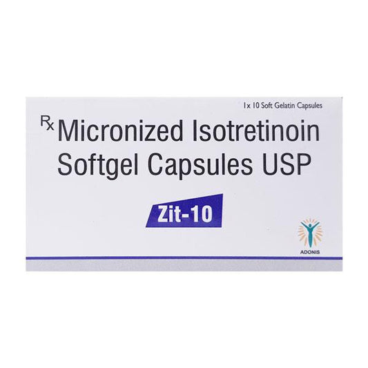 ZIT 10mg Capsule 10's (N) - Global Surgicals