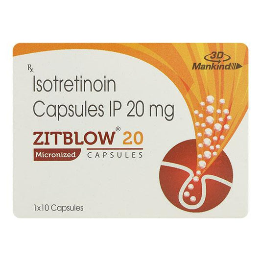 Zitblow 20mg Capsule 10'S - Global Surgicals