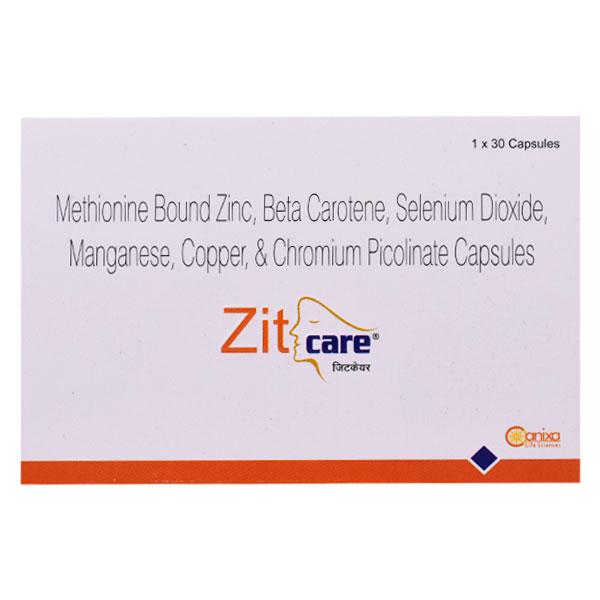 Zitcare Capsule 30'S - Global Surgicals