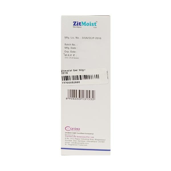 Zitmoist Gel 50gm - Global Surgicals