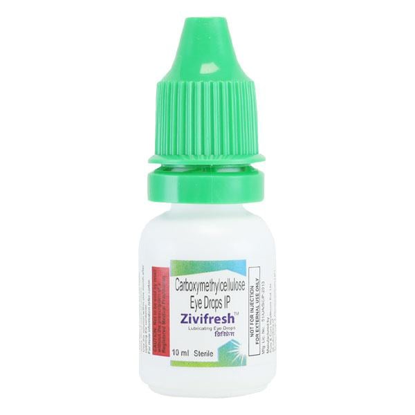 ZIVIFRESH Eye Drops 10ml - Global Surgicals